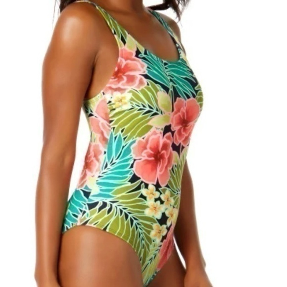 Hurley® One Piece Swim Suit - Pink Floral - NWT